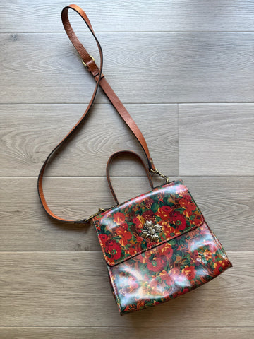 Patricia Nash Floral Leather Purse