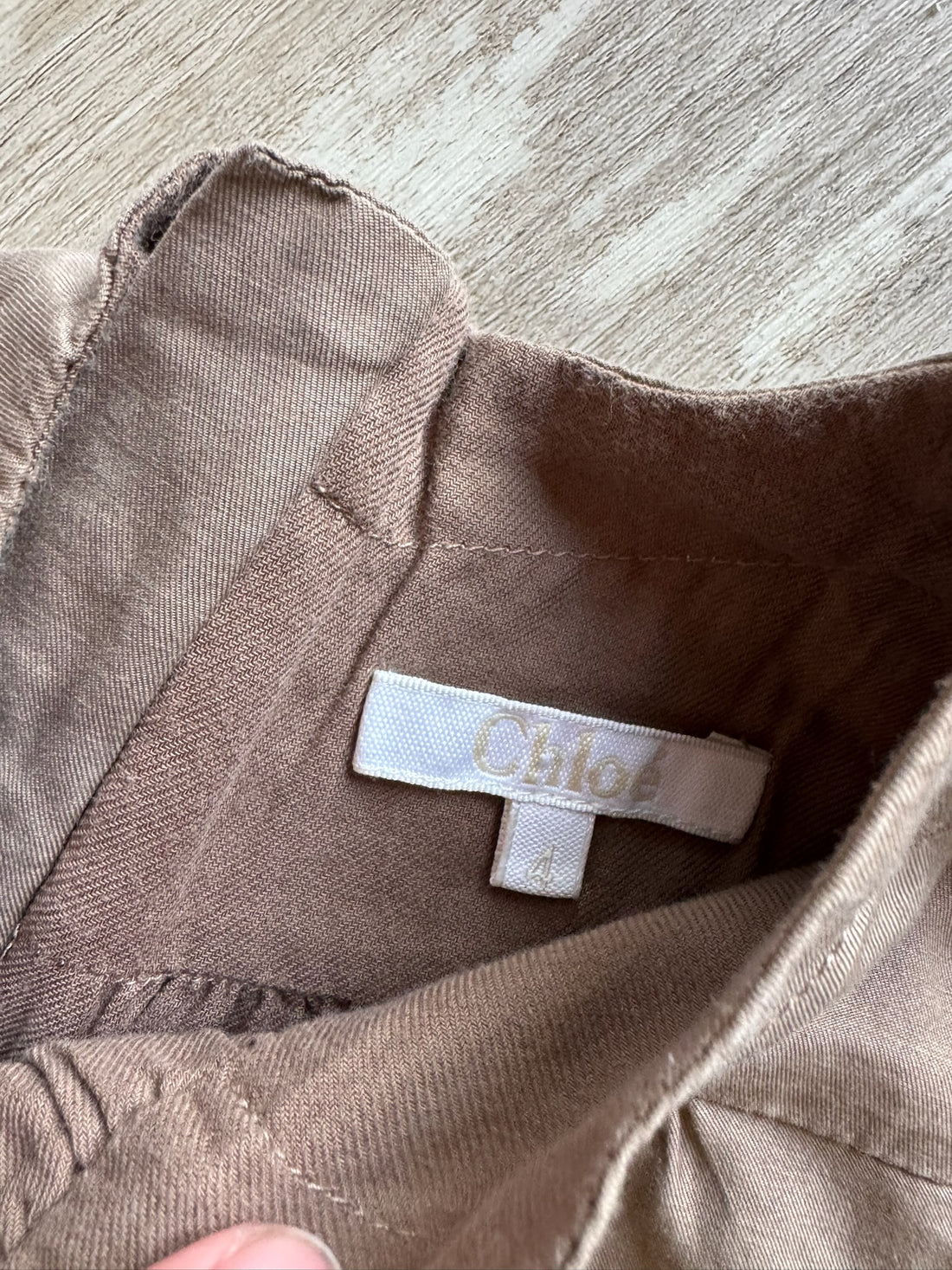 Chloe Brown Dress