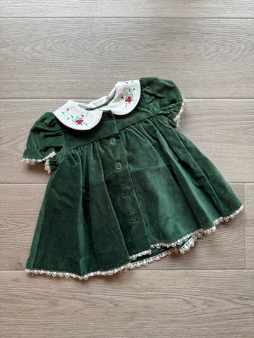 BT Kids Vintage Green Dress