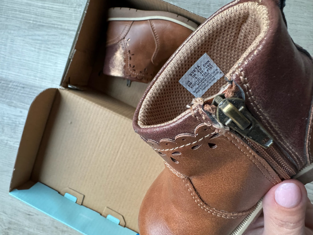 Stride Rite Brown Boots - NEW