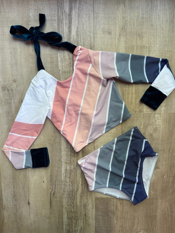 Saint Ida Striped Swimsuit