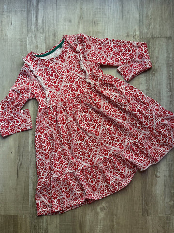 Mini Boden Red Floral Dress