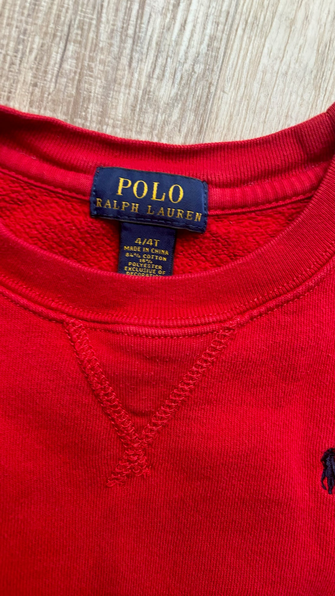 Polo Ralph Lauren Red Pullover