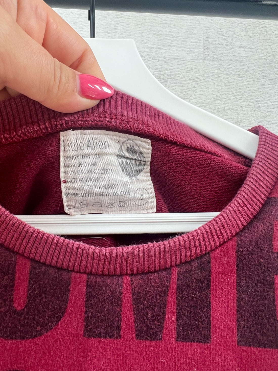 Little Alien Long Sleeve Top