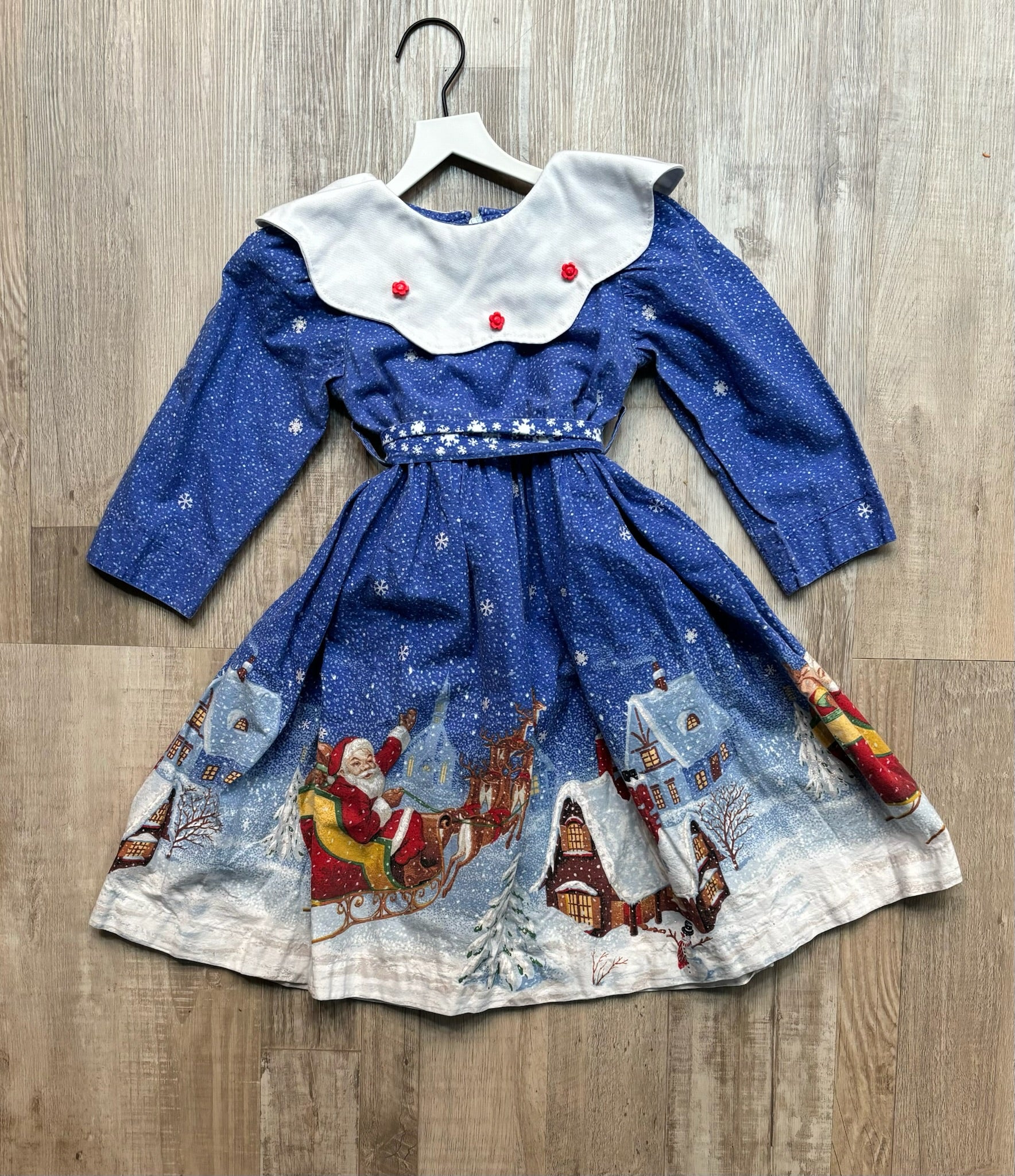 Vintage Handmade Christmas Dress