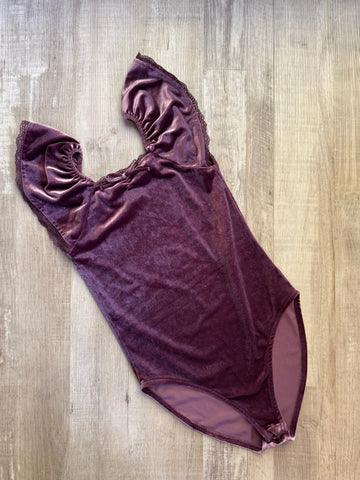 Zara Purple Leotard
