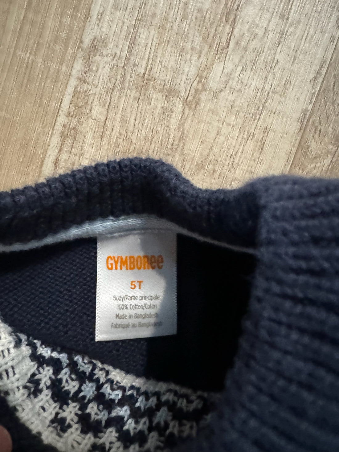 Gymboree Navy Snowflake Sweater