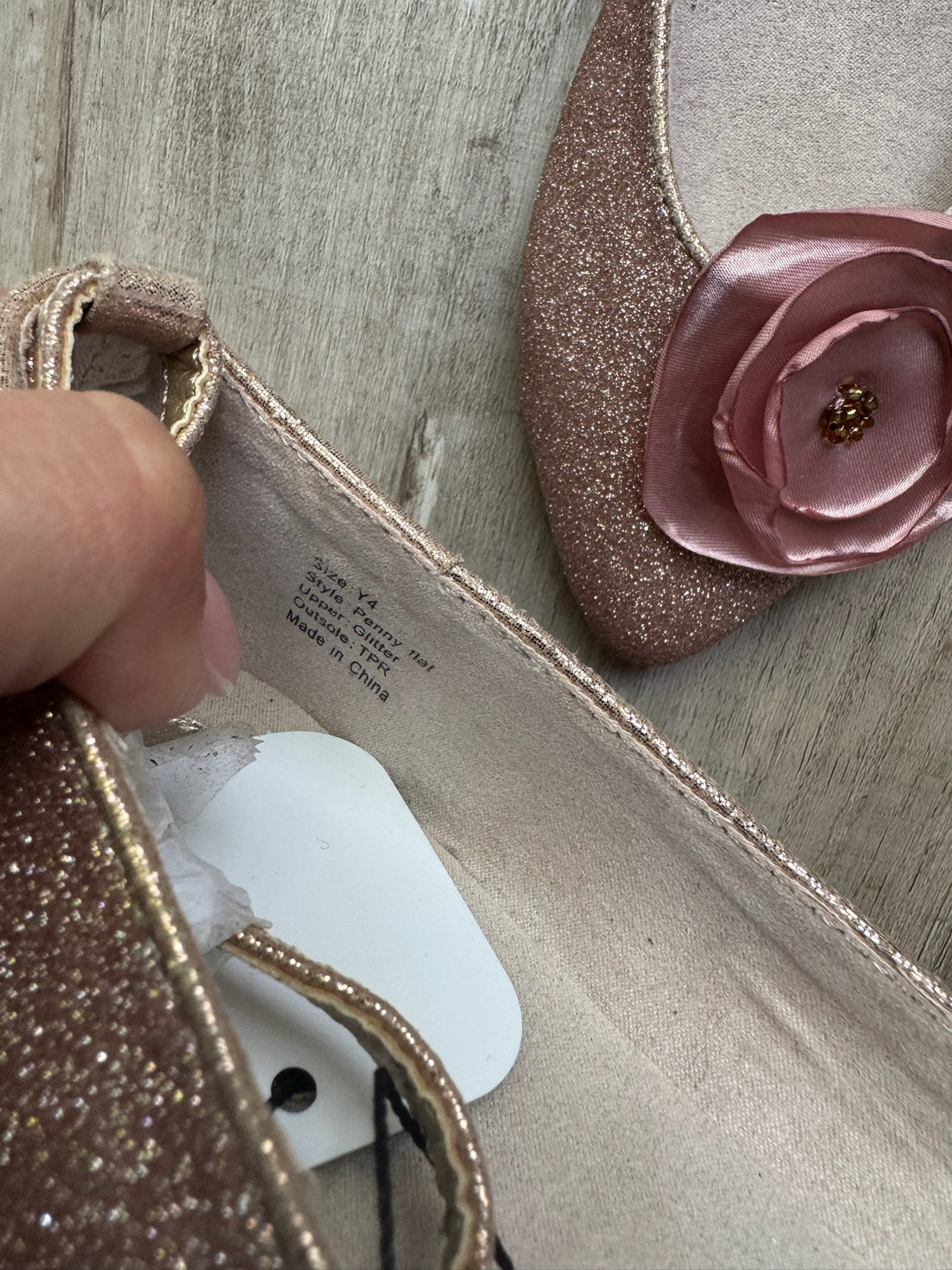 Joyfolie Rose Flats
