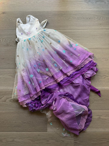 Wild Lilies Purple Star Dress