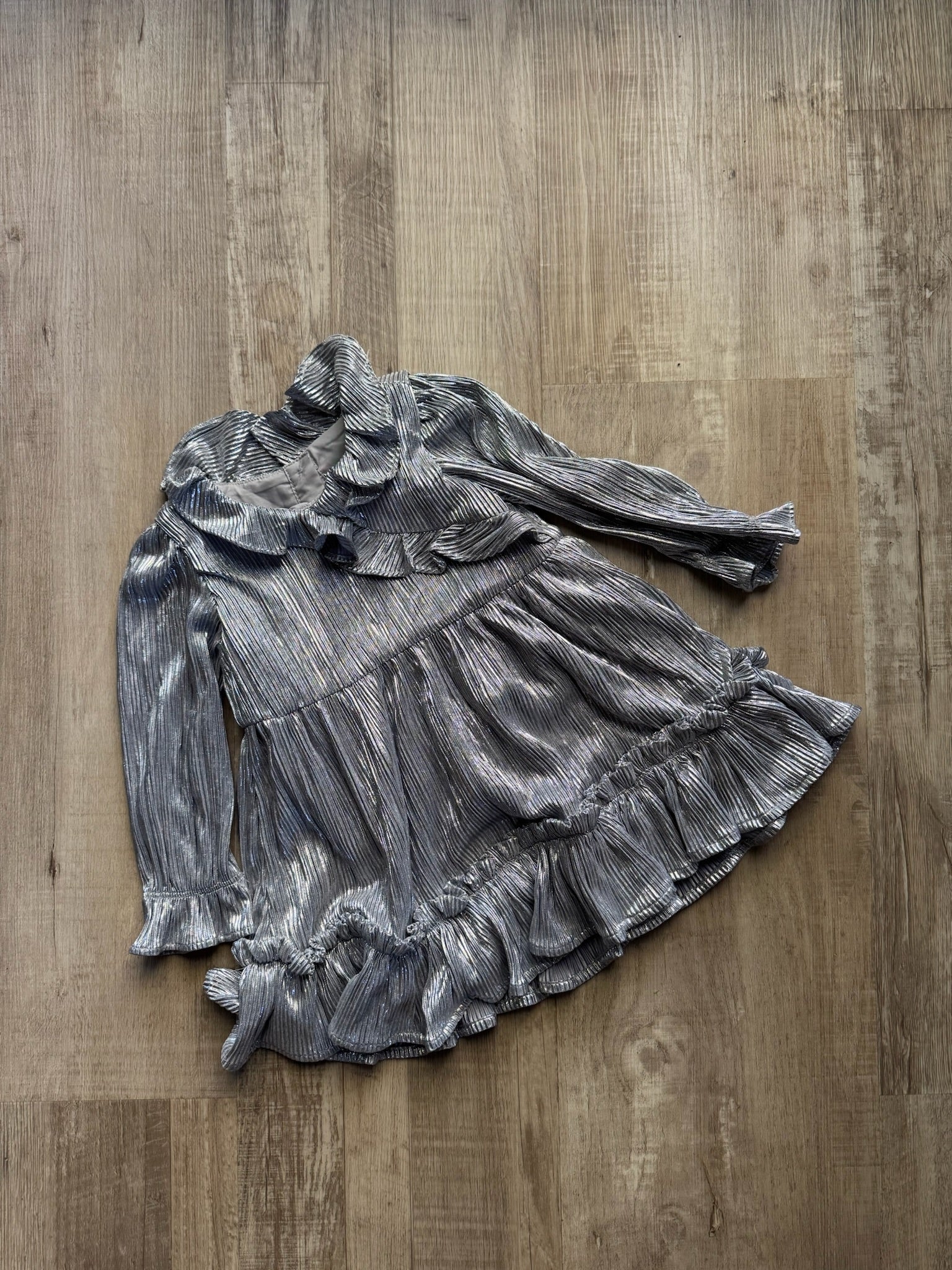 Janie & Jack Silver Dress