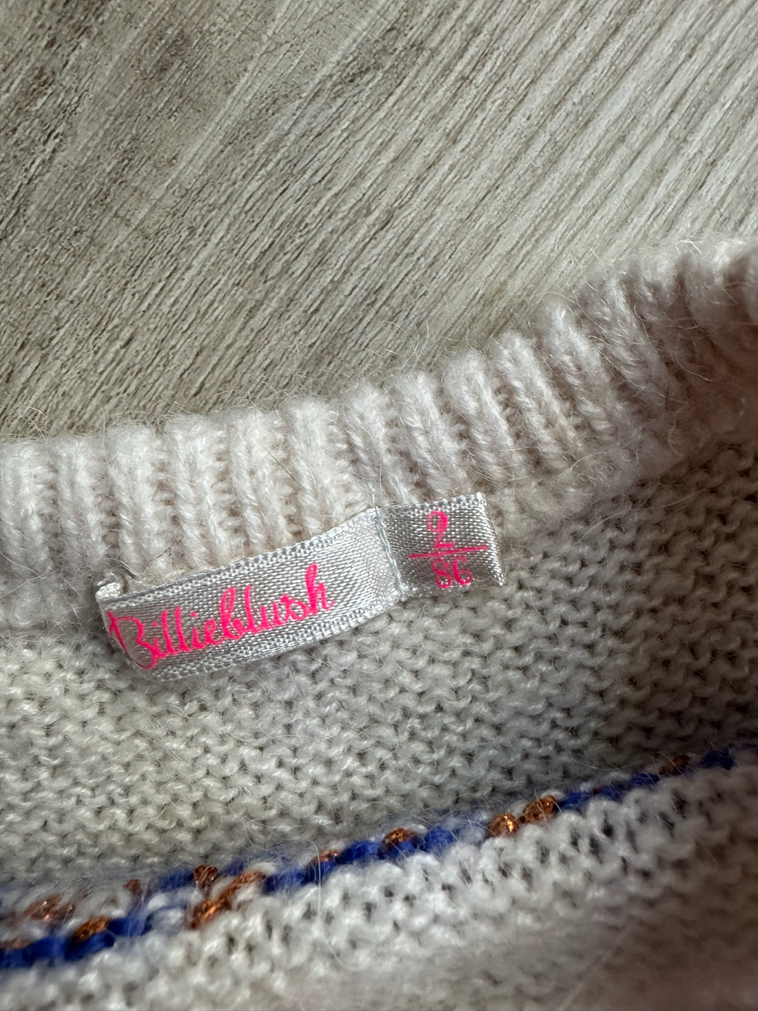 Billieblush Fringe Sweater