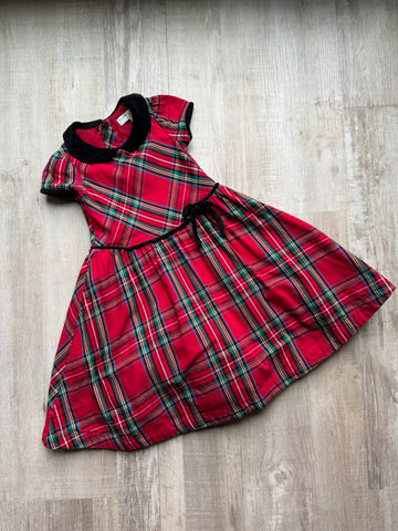 Hope & Henry Red Plaid Dress