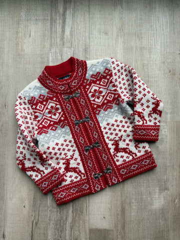 Kerstin Adolphson Sweden Christmas Cardigan