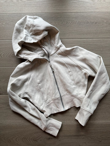 Lulu White Hoodie - AS IS