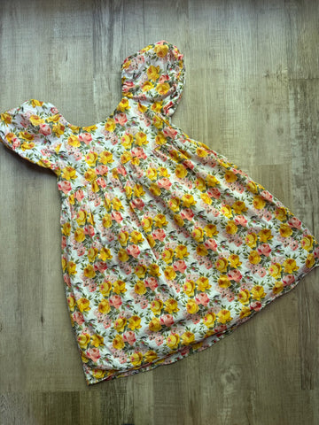 Janie & Jack Yellow Floral Dress