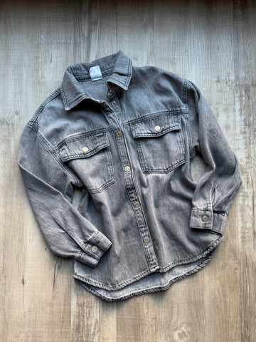 Zara Denim Button Down