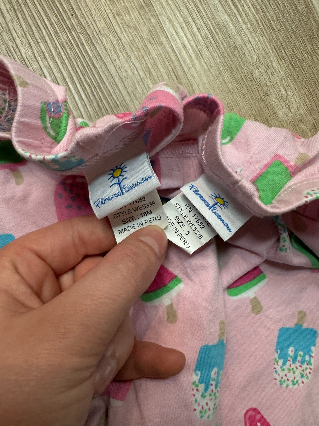 Florence Eiseman Ice Cream Set
