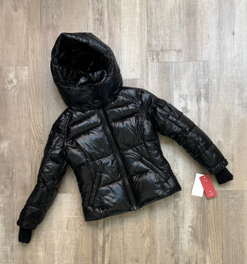 S13 Black Puffer Coat - NEW