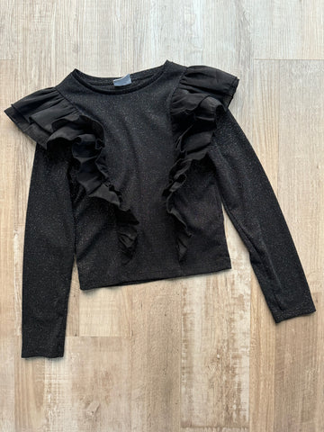 Zara Black Sparkle Top
