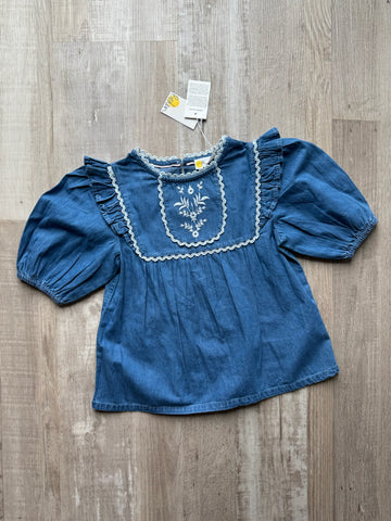 Mini Boden Chambray Top - NEW
