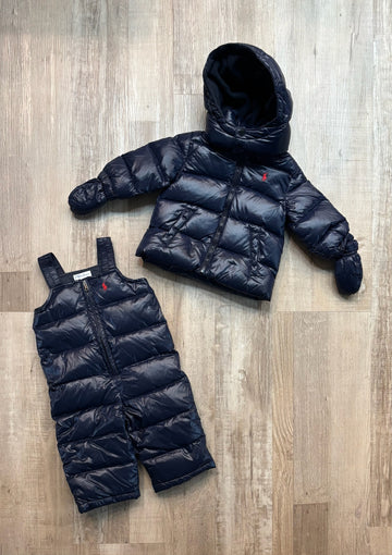 Ralph Lauren Black Puffer Set