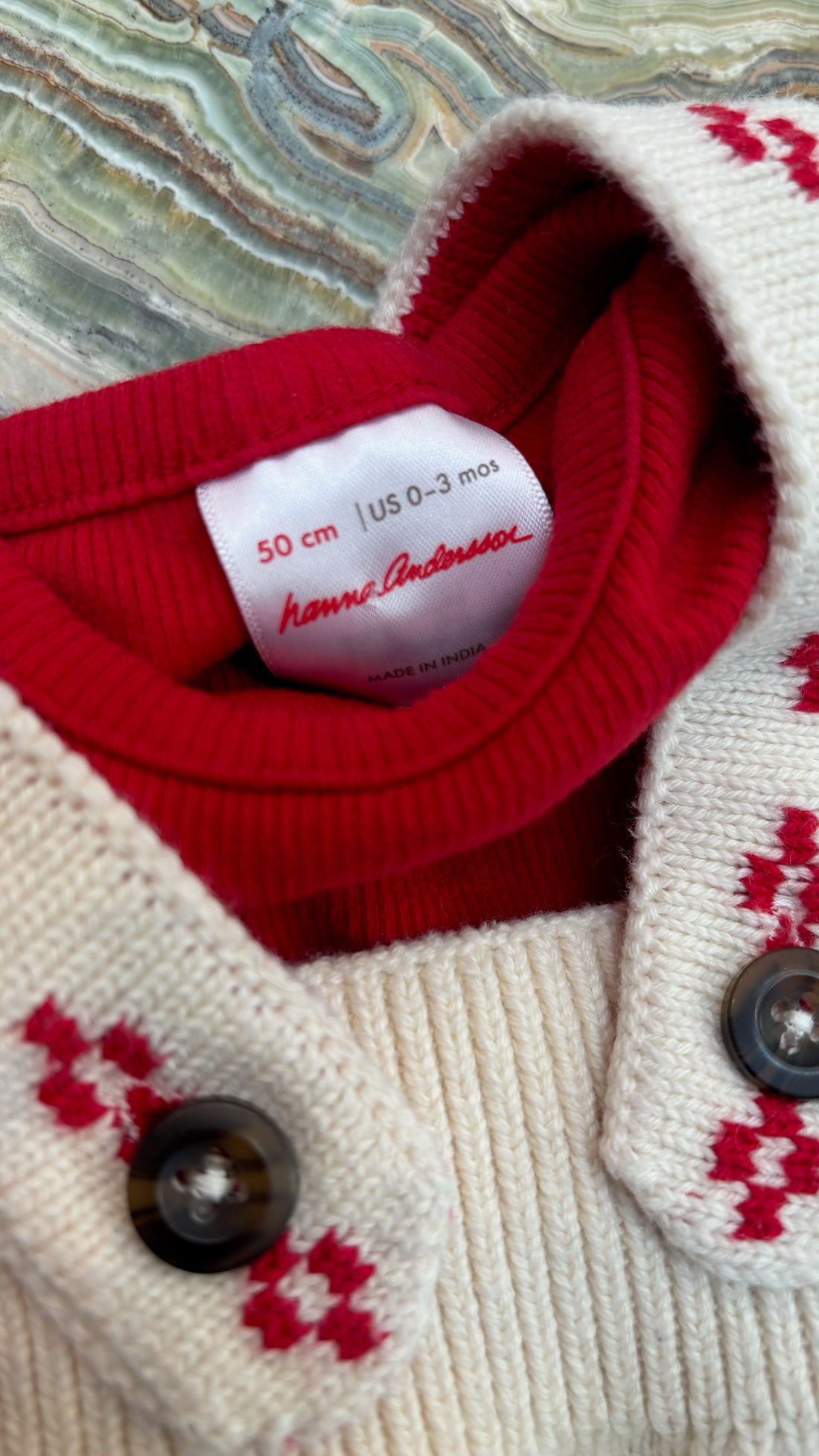Hanna Andersson Christmas Sweater Dress