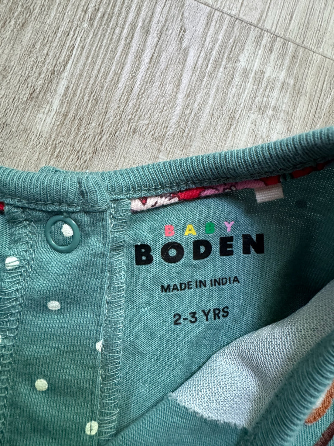 Baby Boden Green Christmas Dress