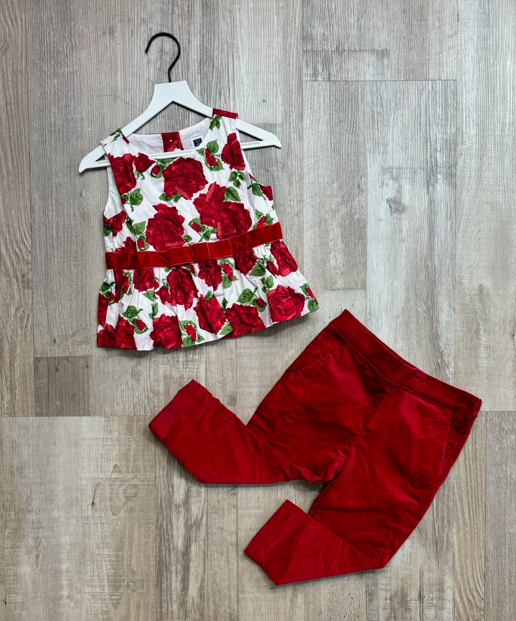 Janie & Jack Floral Set