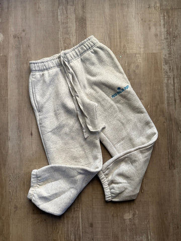 Pink Palm Puff Sweats