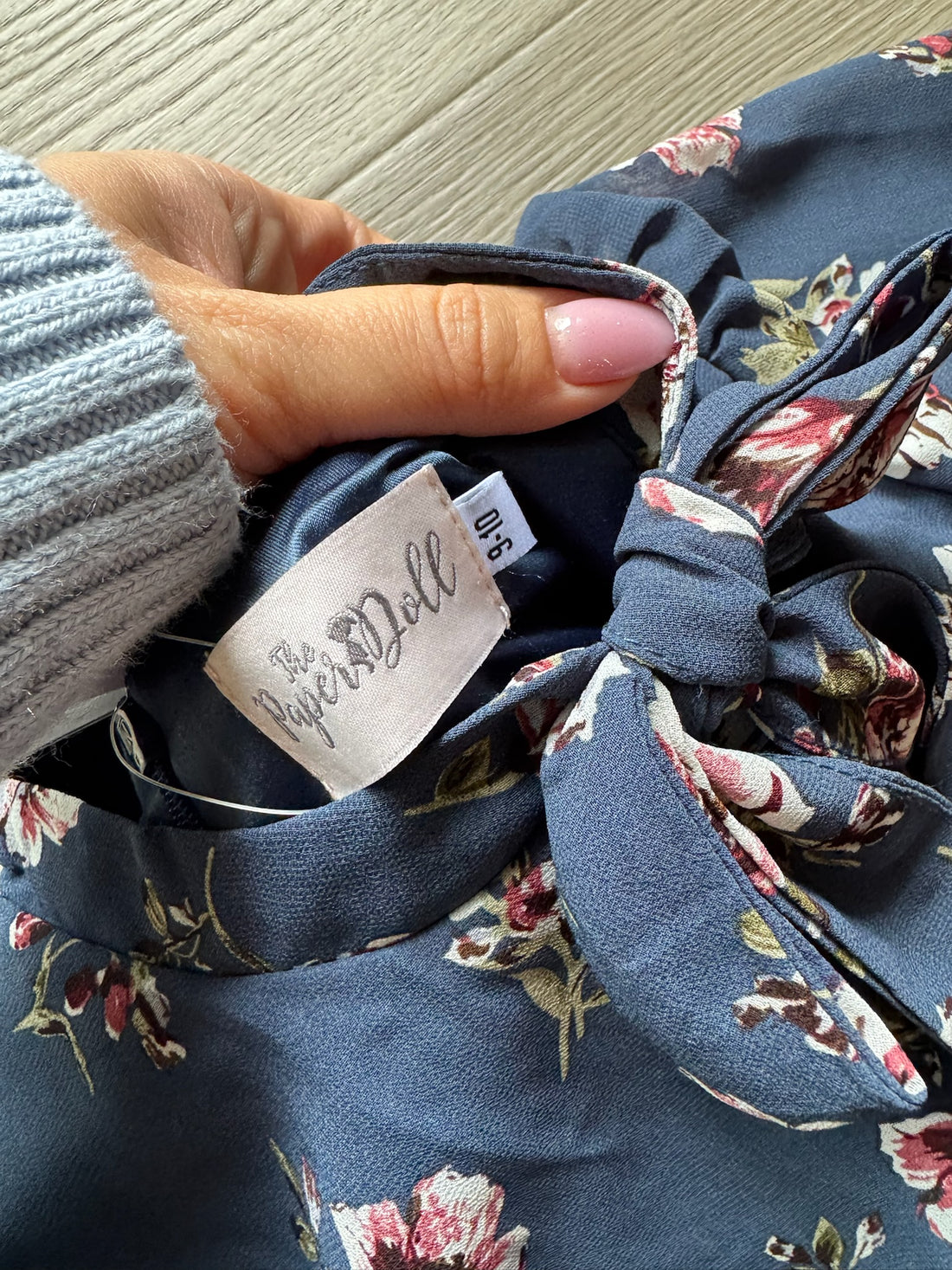 Paper Doll Floral Maxi Dress