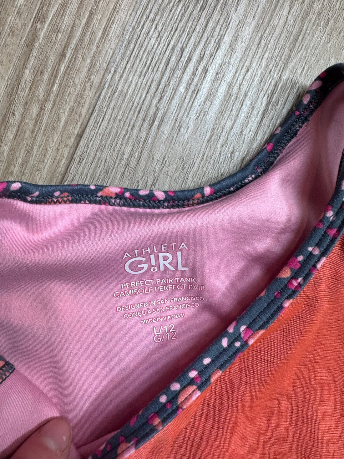 Athleta Girl Orange Set