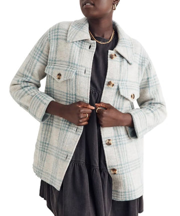 Madewell Plaid Jacket