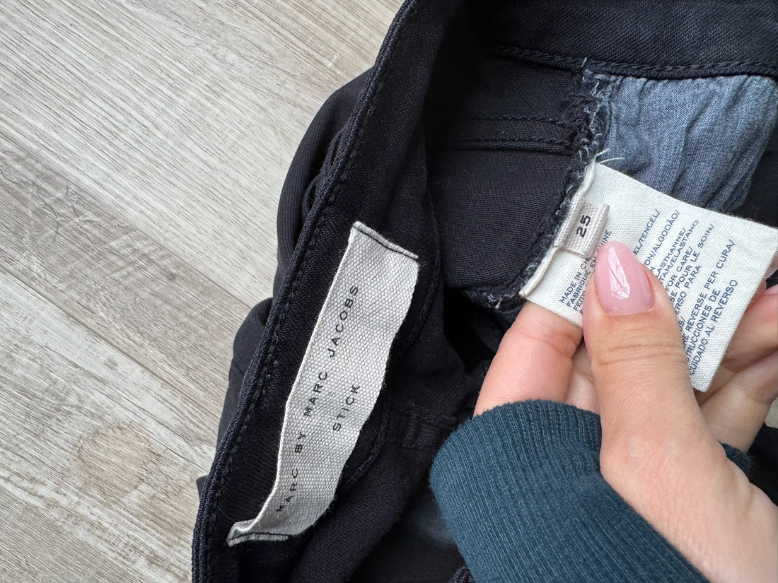 Marc by Marc Jacob’s Black Stick Jeans