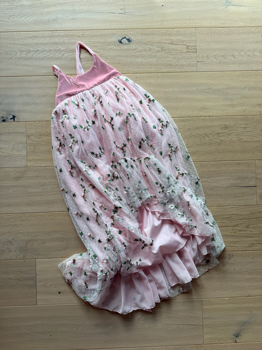 Pleiades Pink Floral Dress
