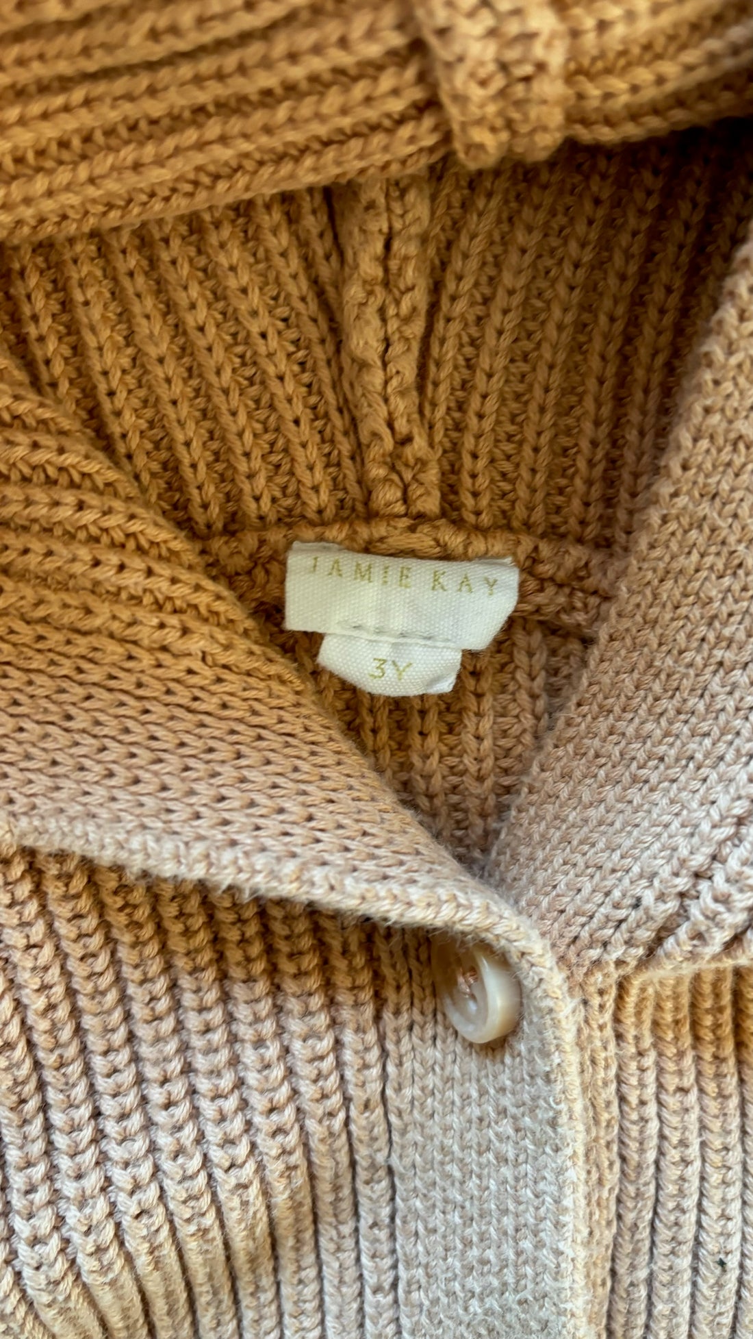 Jamie Kay Tan Hoodie Cardigan
