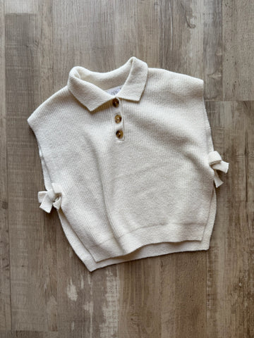 Zara Cream Vest