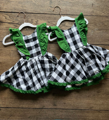 Pleiades Buffalo Plaid Dress