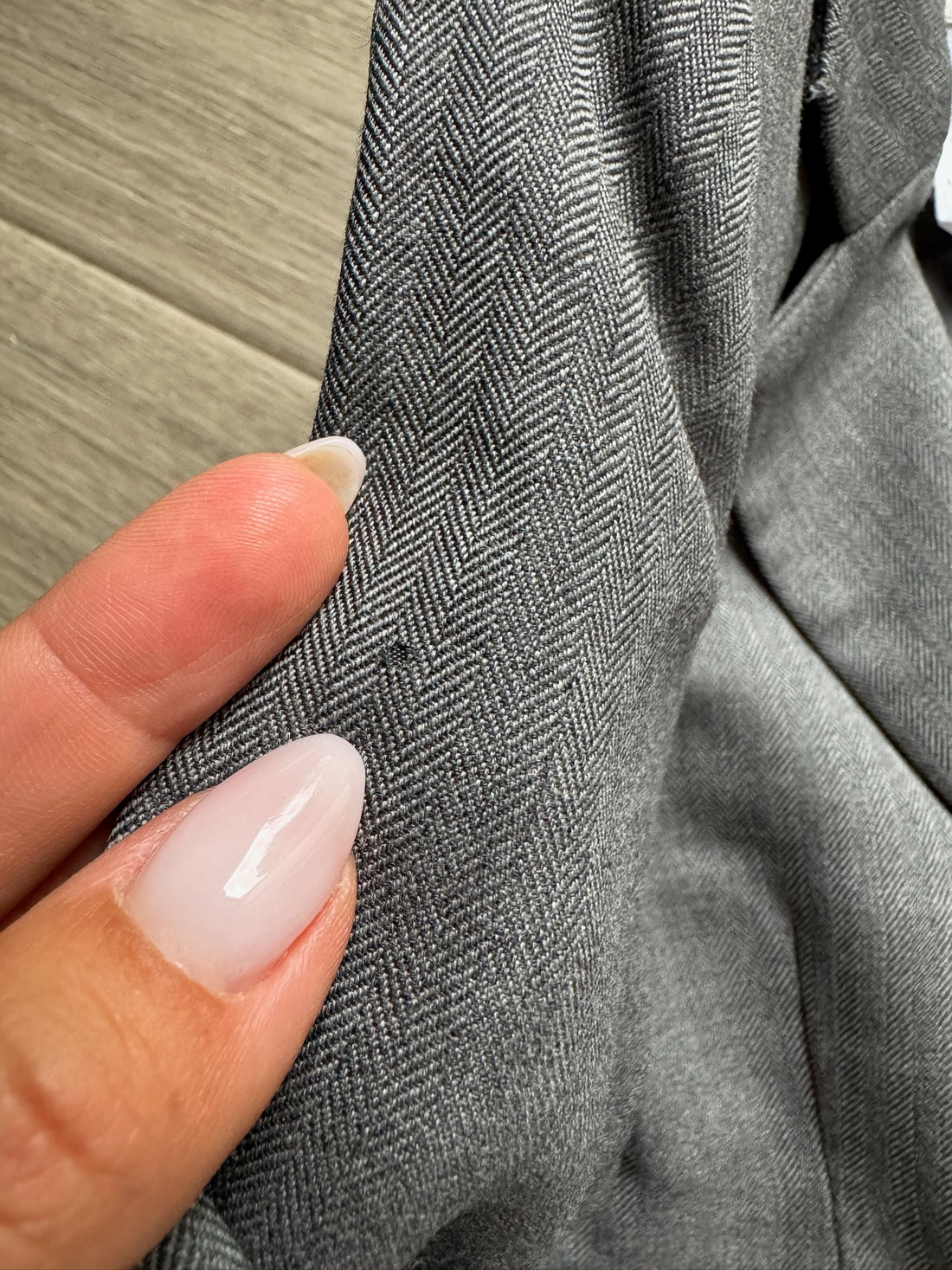 Janie & Jack Grey Wool Suit - AS IS