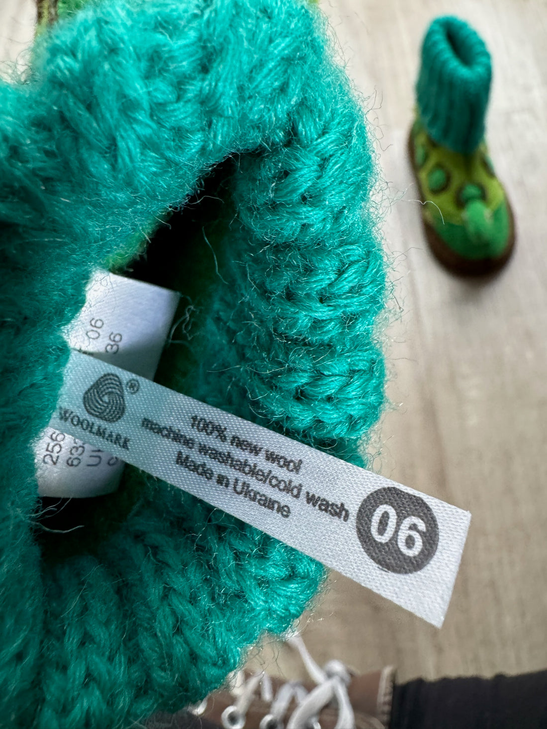 Garnet Hill Turtle Wool Slippers