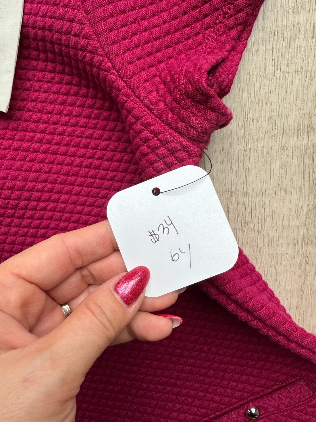 Janie & Jack Burgundy Dress