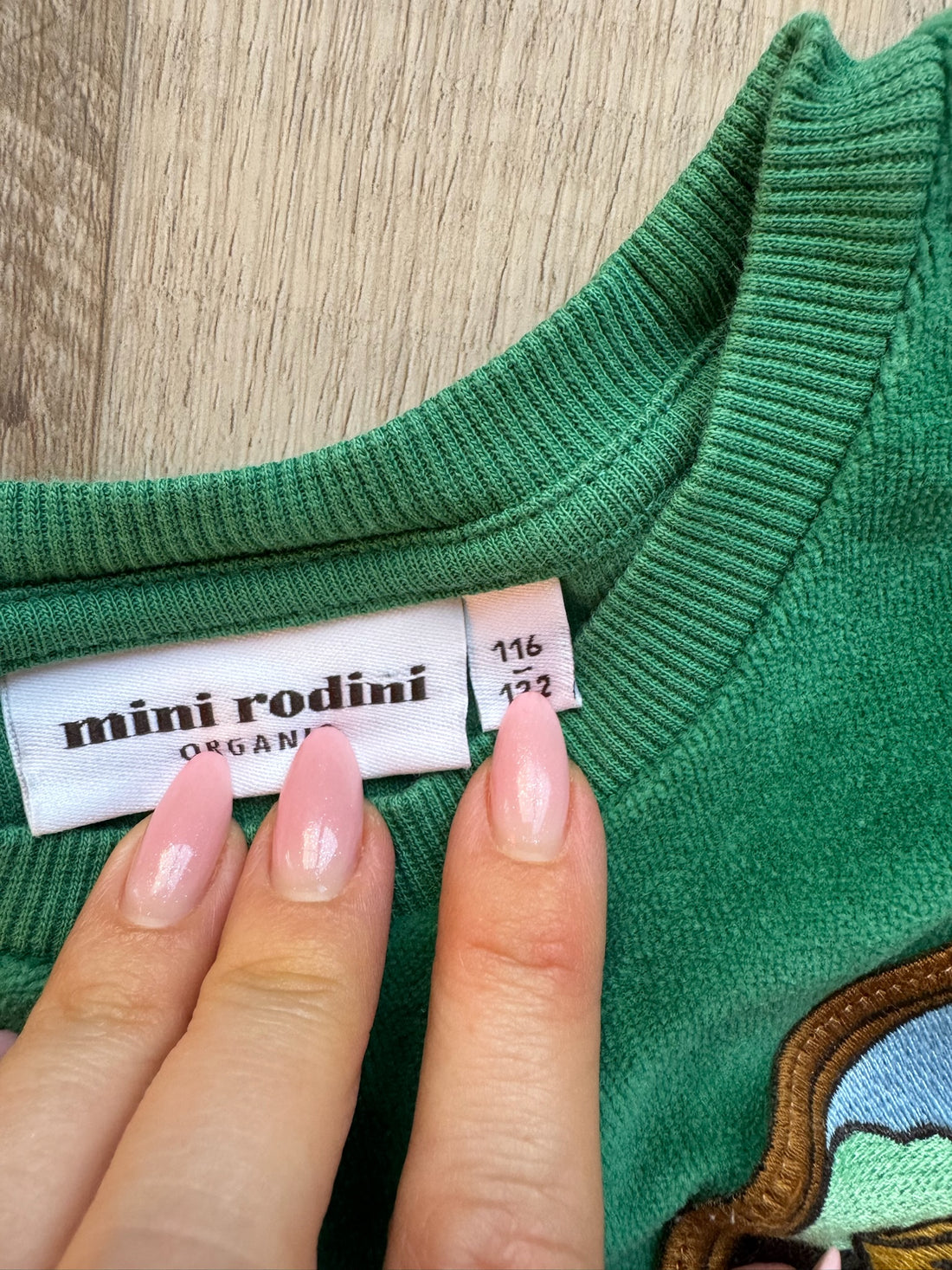 Mini Rodini Green Pullover