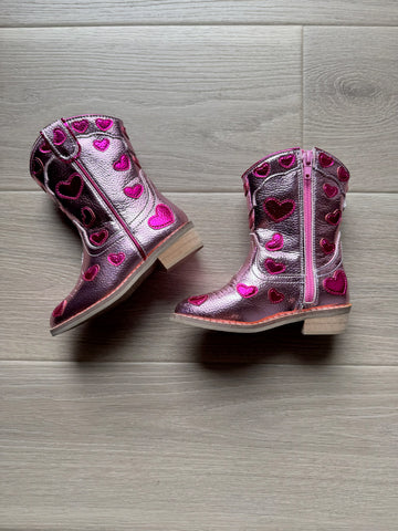 Wild & Rae Heart Boots NEW