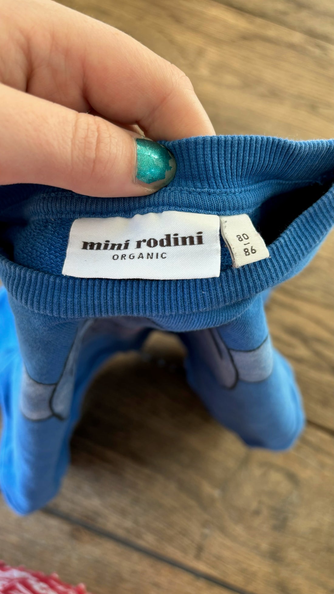Mini Rodini Blue Bear Pullover