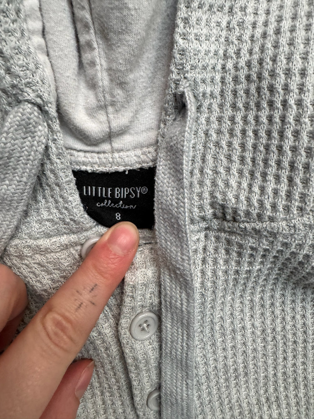 Little Bipsy Grey Hoodie