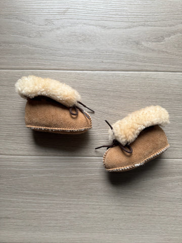 Minnetonka Brown Booties