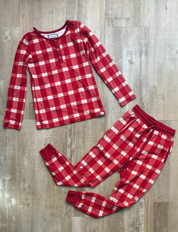 SweetHoney Red Plaid Pajamas