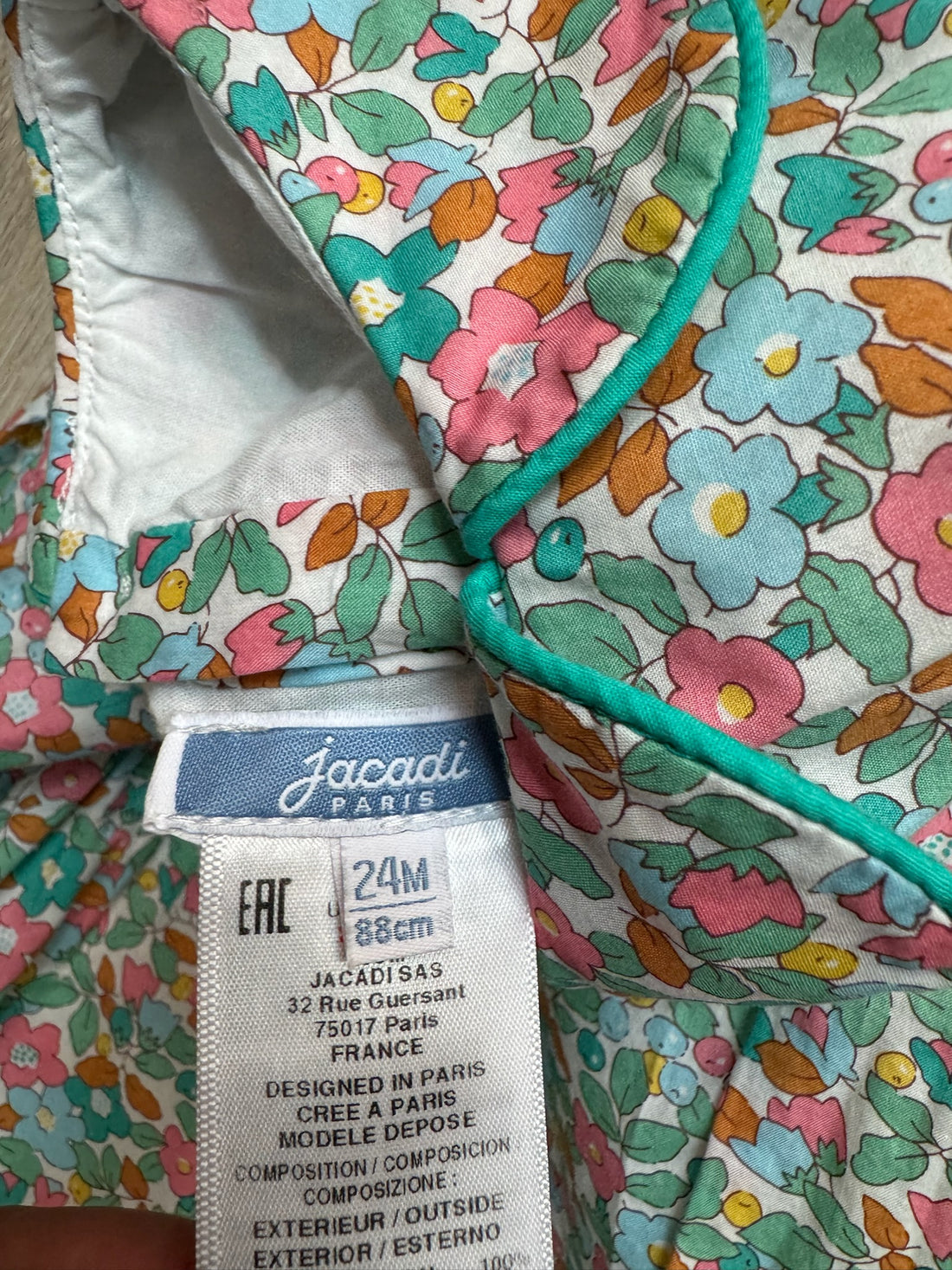 Jacadi Floral Dress