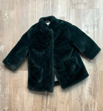 MNG Green Fur Jacket