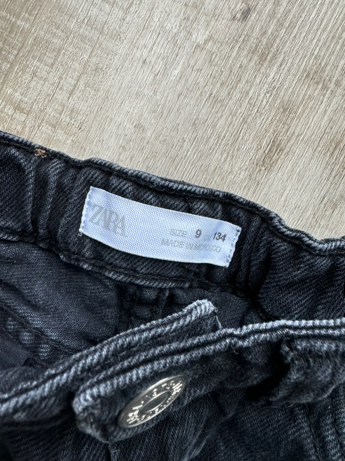 Zara Black Denim Jeans