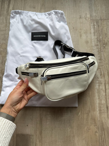 Alexander Wang White Belt Bag - NEW